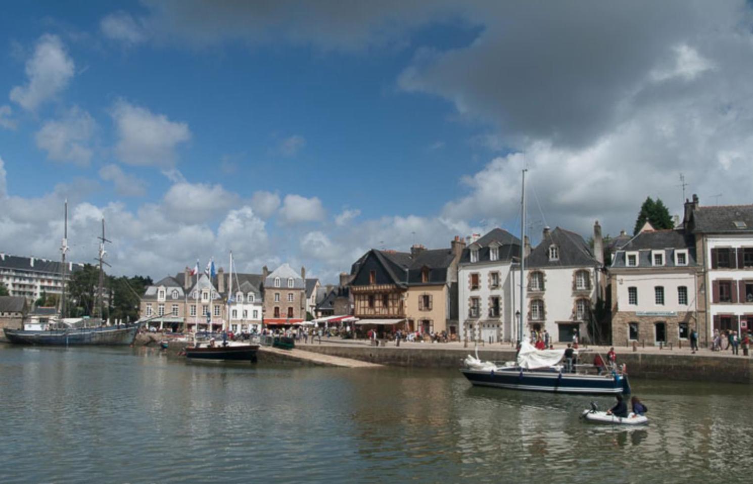 Appartement Exceptionnel Tres Beau T2 Sur Le Port De St Goustan- Vue Sur Le Port! à Auray Extérieur photo